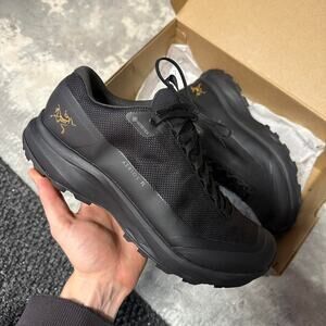 Arc’teryx Black Aerios FL 2 GTX Goretex Hiking Trail Shoes